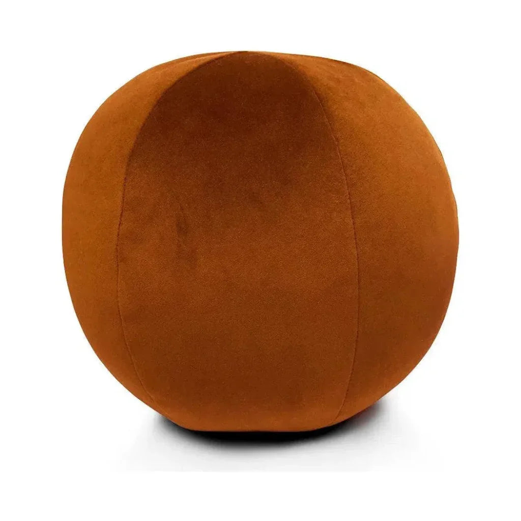 Posh Ball Copper Red Throw Pillow Insert