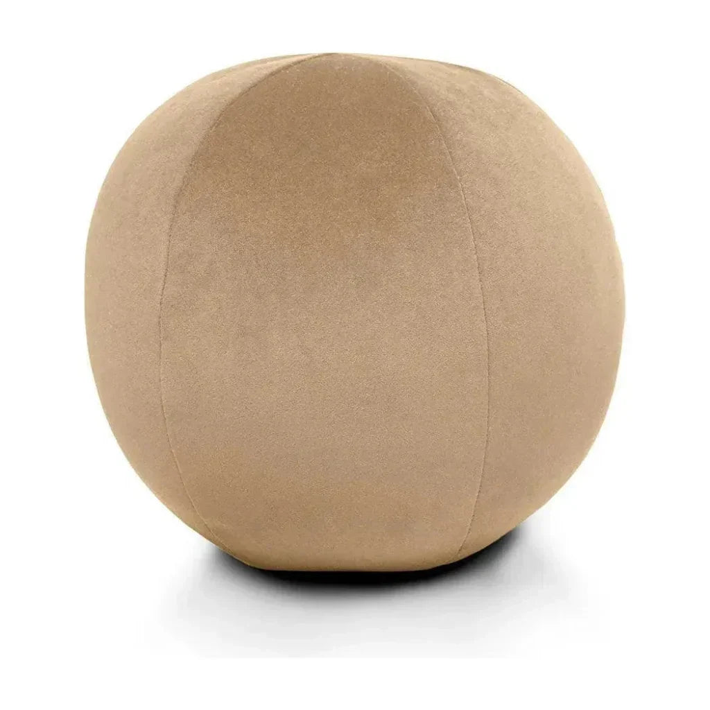Posh Ball Latte Brown Throw Pillow Insert
