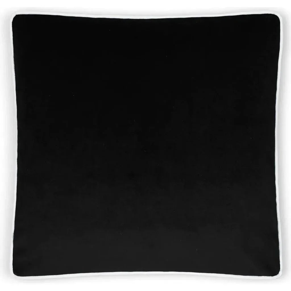 Posh Box Black Throw Pillow With Insert