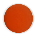 Posh Circle Orange Throw Pillow With Insert