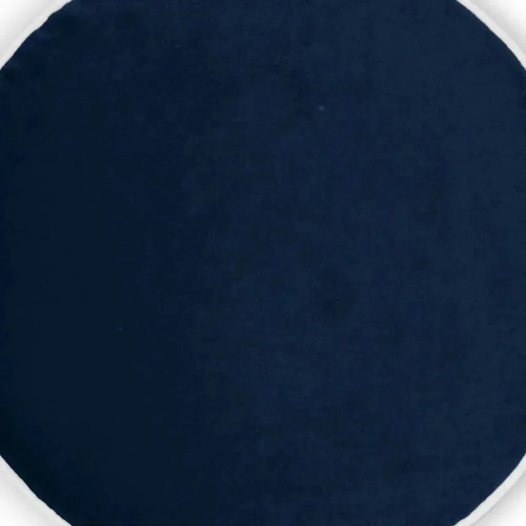 Posh Circle Royal Blue Throw Pillow Insert