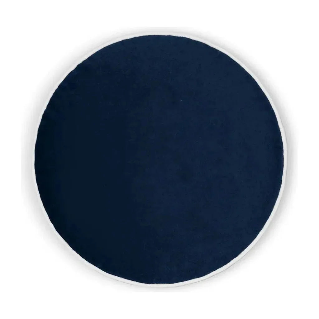 Posh Circle Royal Blue Throw Pillow Insert