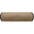 Posh Roll Latte Brown Throw Pillow Insert