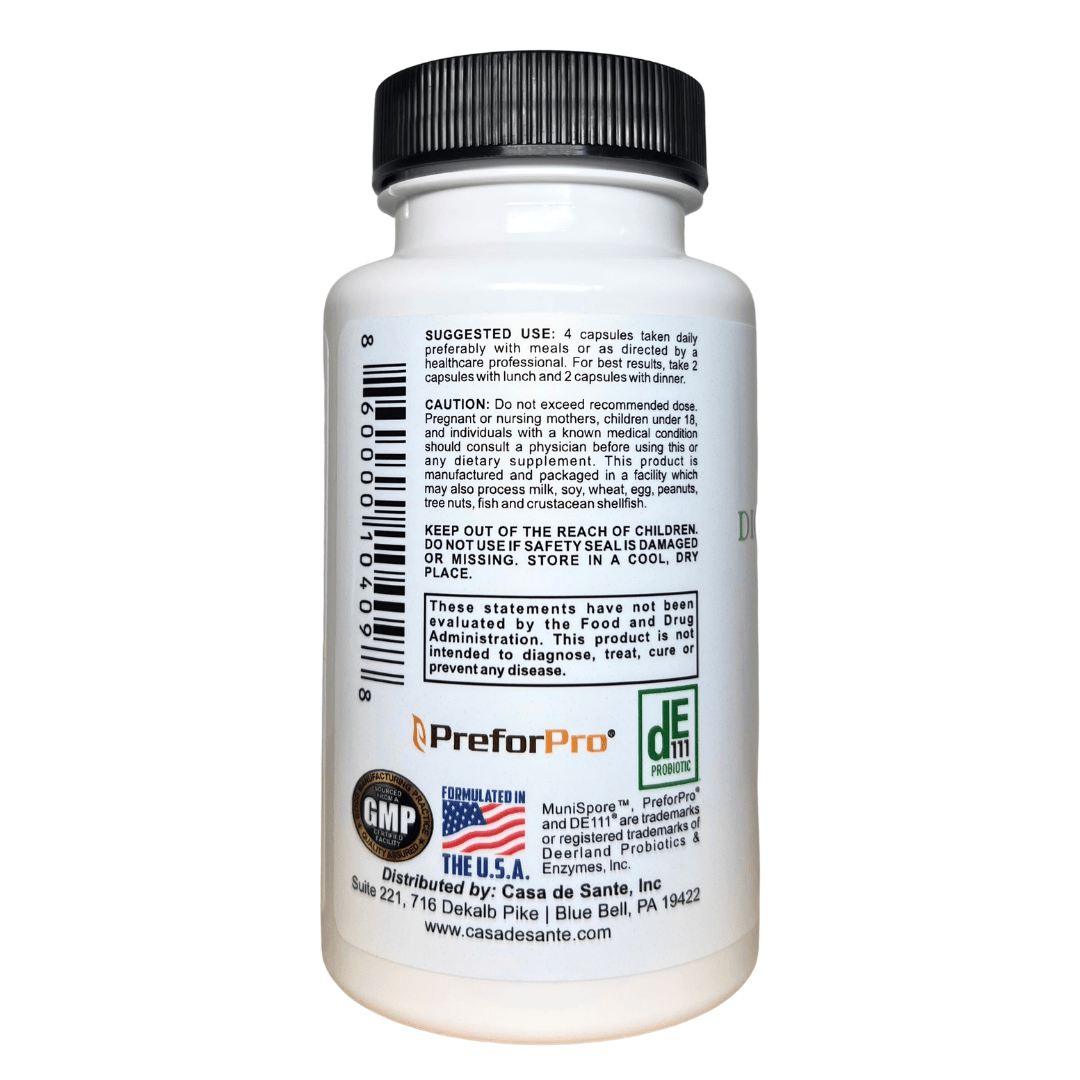 FODMAP Digestive Enzymes + Prebiotics + Probiotics + Postbiotics MD PhD Formulated Gut Friendly Low FODMAP