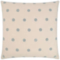 Puff Dotty Pink Throw Pillow With Insert