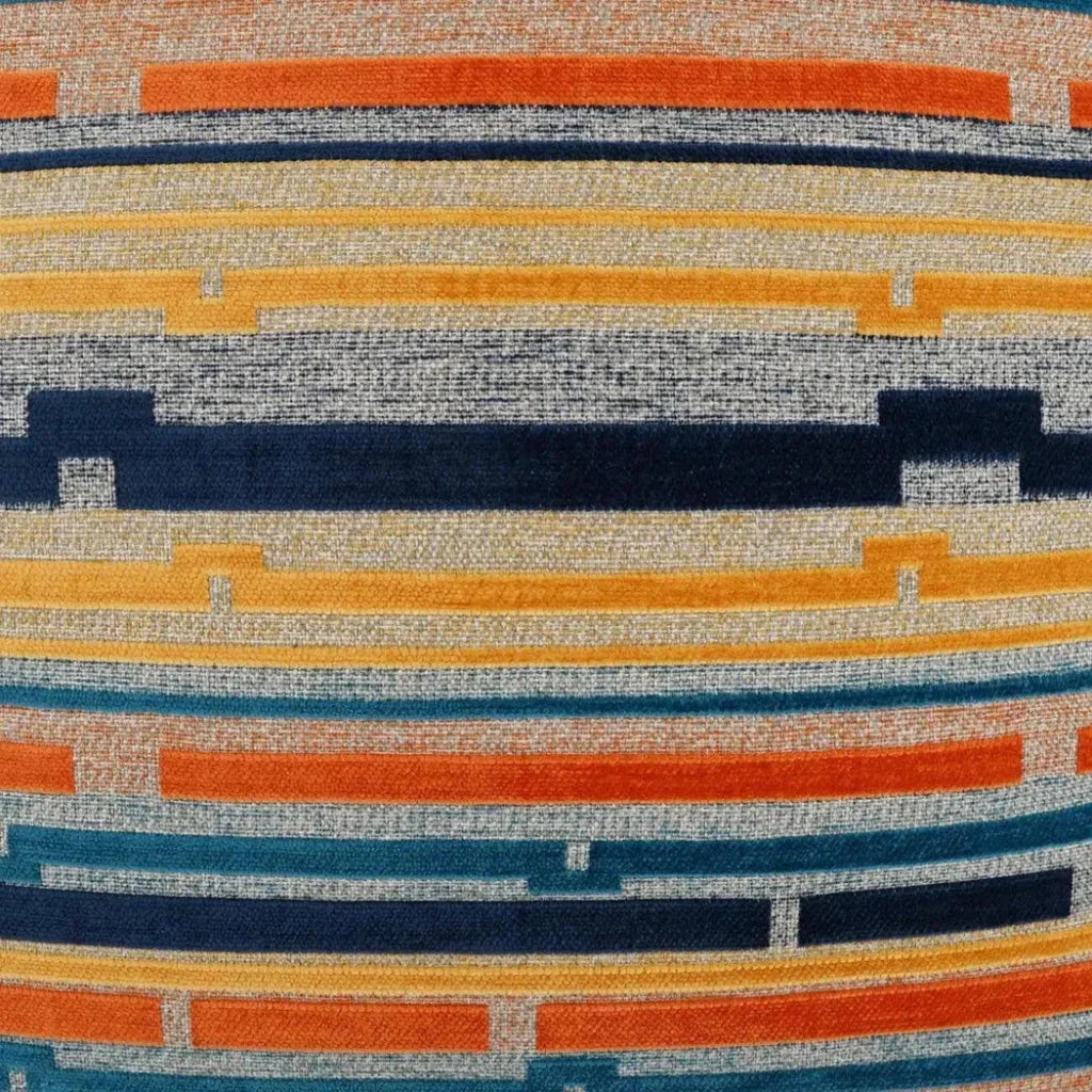 Punctuate Sunset Orange Throw Pillow Insert