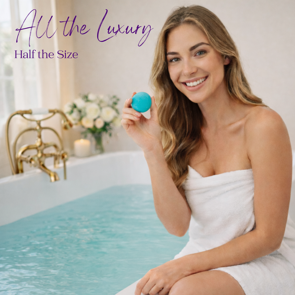 EvolutionUSA Refresh Bath Bombs for Women & Kids – 24 Lush Bath Bombs Mini Sized, Organic Bathbomb Set, Women & Kids Bath Fizz, Luxury Gift for Mother’s Day, Easter, Valentines, Birthday or Self Care