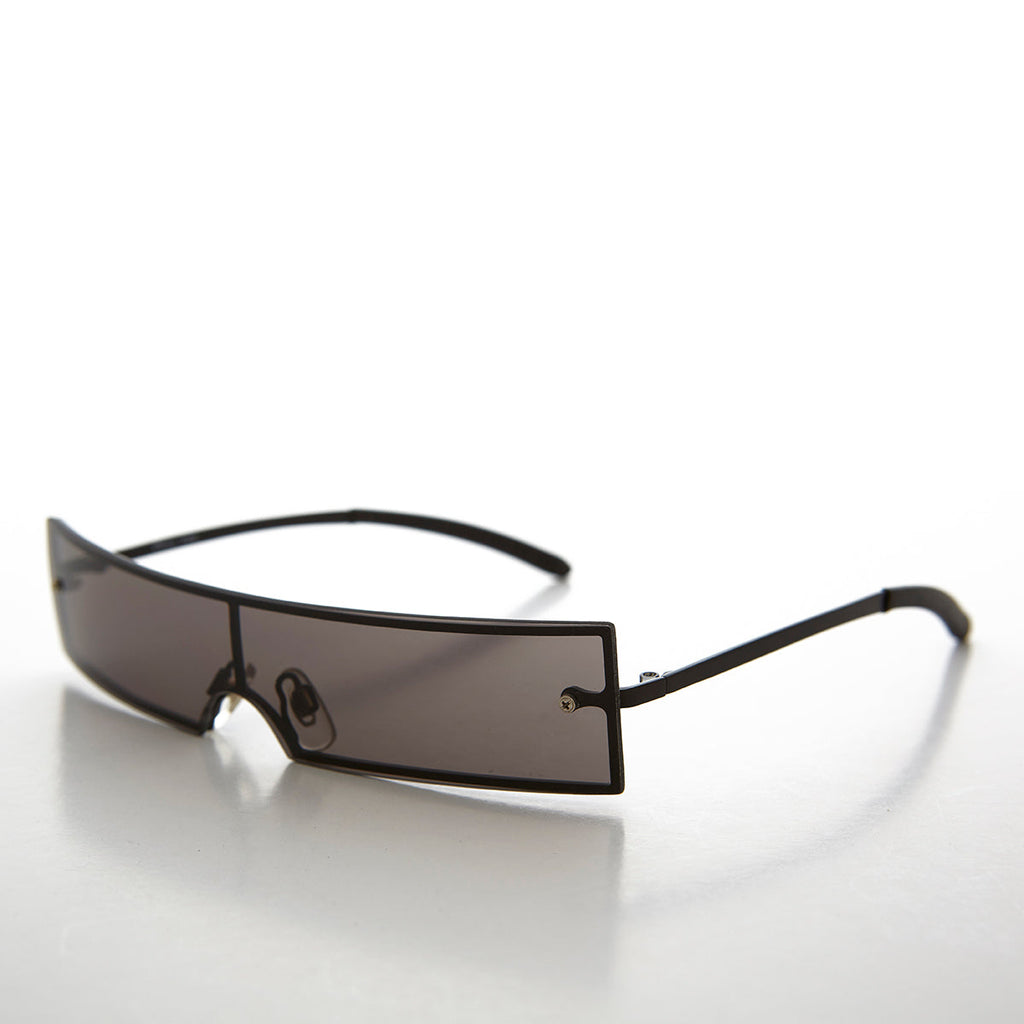 Futuristic Punk Goth Rave 1990s Vintage Sunglass - Revamp