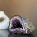 Rare Find Natural Amethyst Geode Centerpiece Bowl