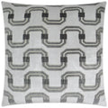 Ravello Grey Throw Pillow With Insert