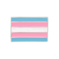 Rectangle Transgender Pride Flag Pins