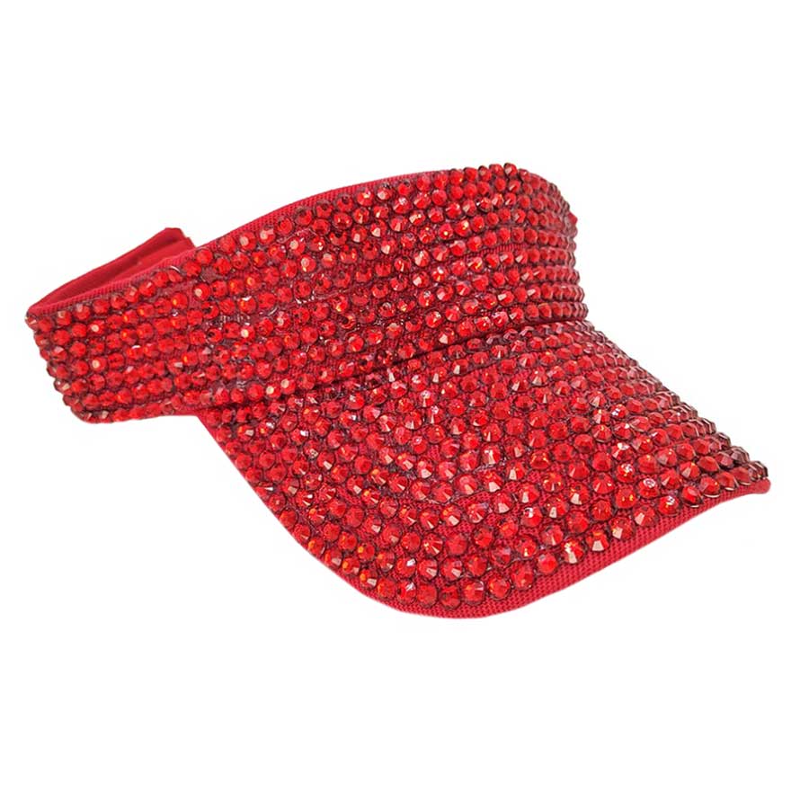 Bling Studded Visor Hat