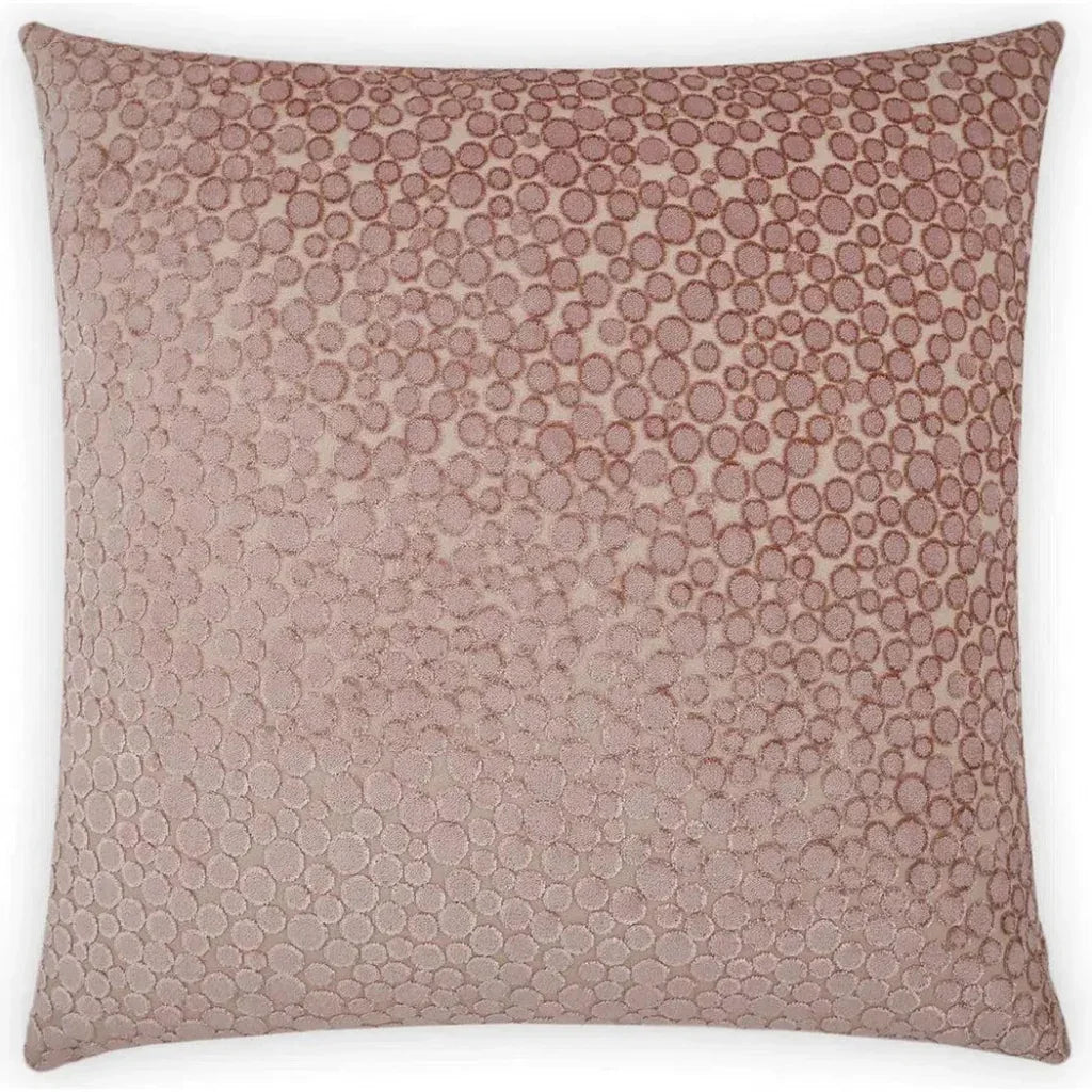 Rexford Blush Pink Throw Pillow With Insert