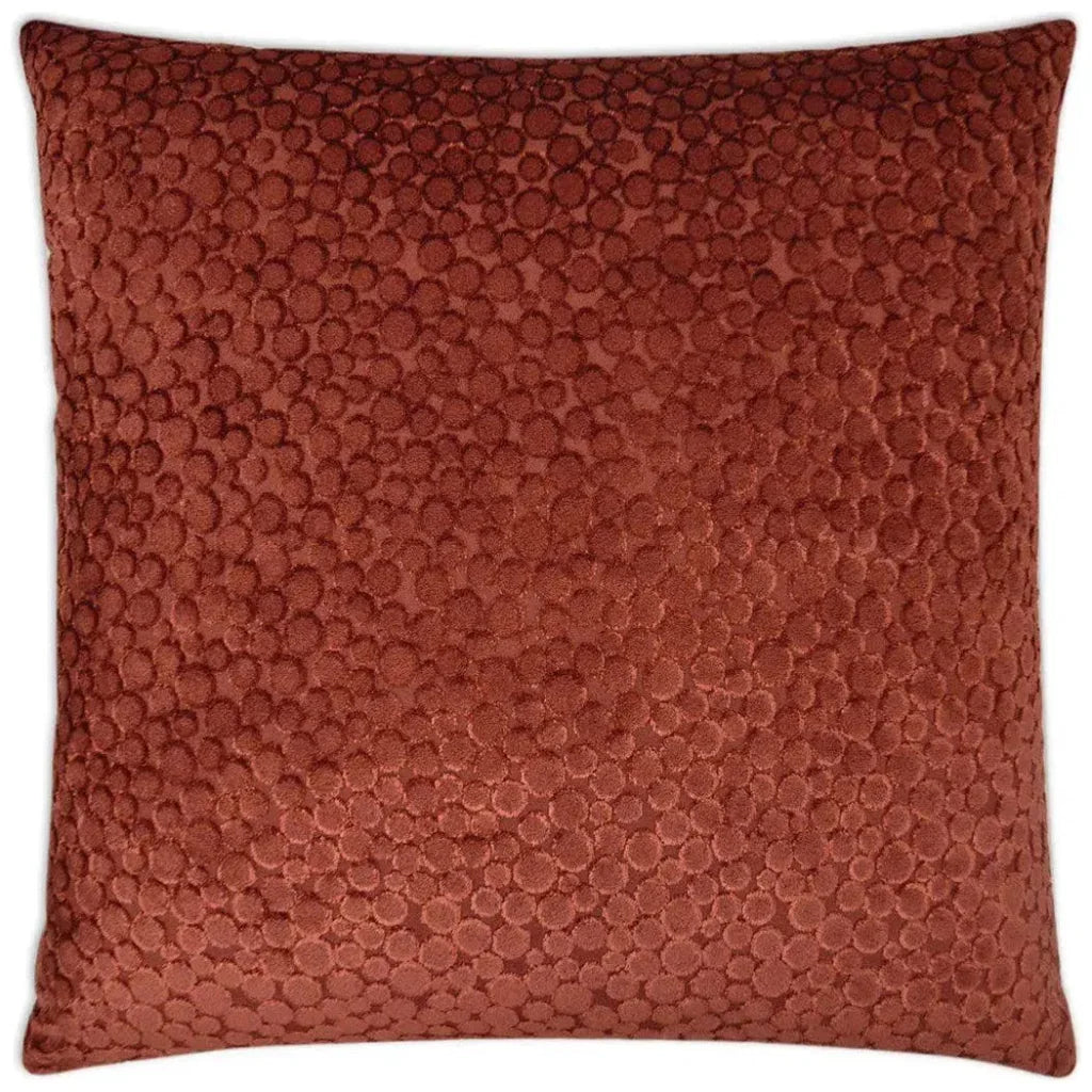 Rexford Henna Red Throw Pillow With Insert