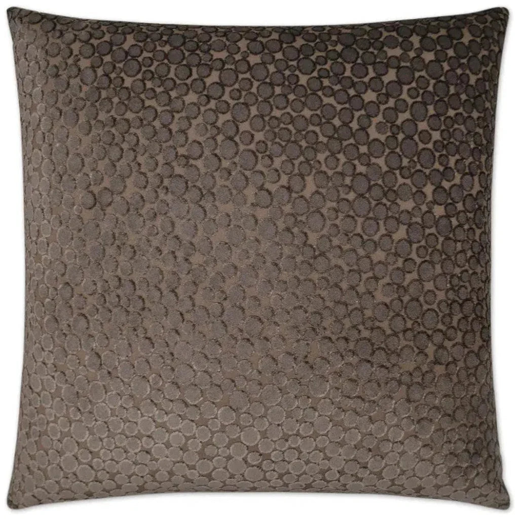 Rexford Mocha Coffee Brown Throw Pillow Insert