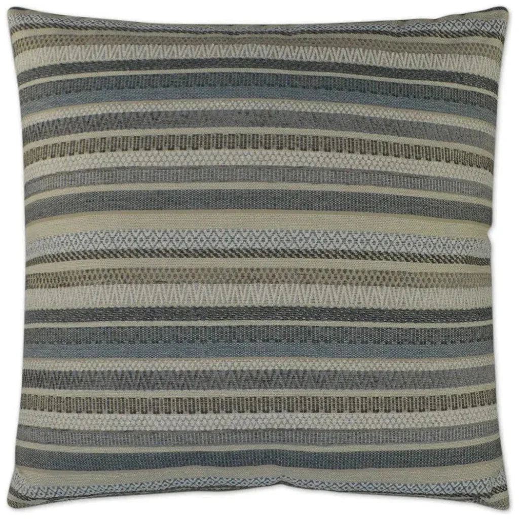 Rimini Grey Grey Throw Pillow With Insert