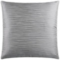 Ripple Iron Grey Throw Pillow With Insert