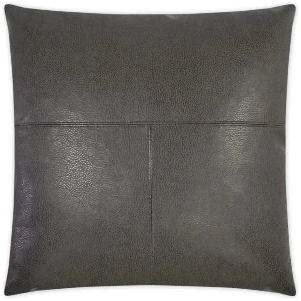 Rodeo Grey Throw Pillow With Insert