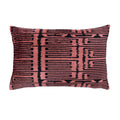 Rosa Silk Velvet Ikat Throw Pillow Cover 16 X 24