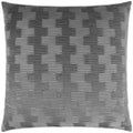 Ruche Slate Grey Throw Pillow With Insert