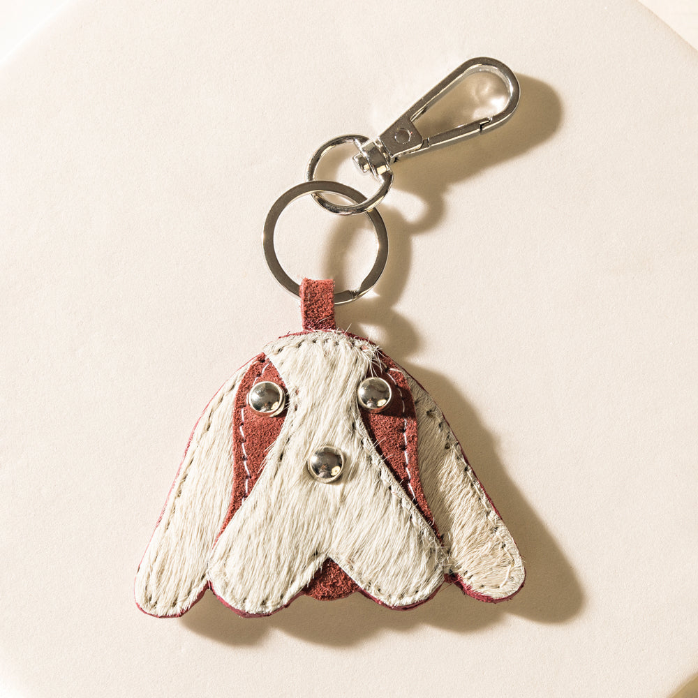 Benny the Beagle Keychain in Vanilla Red