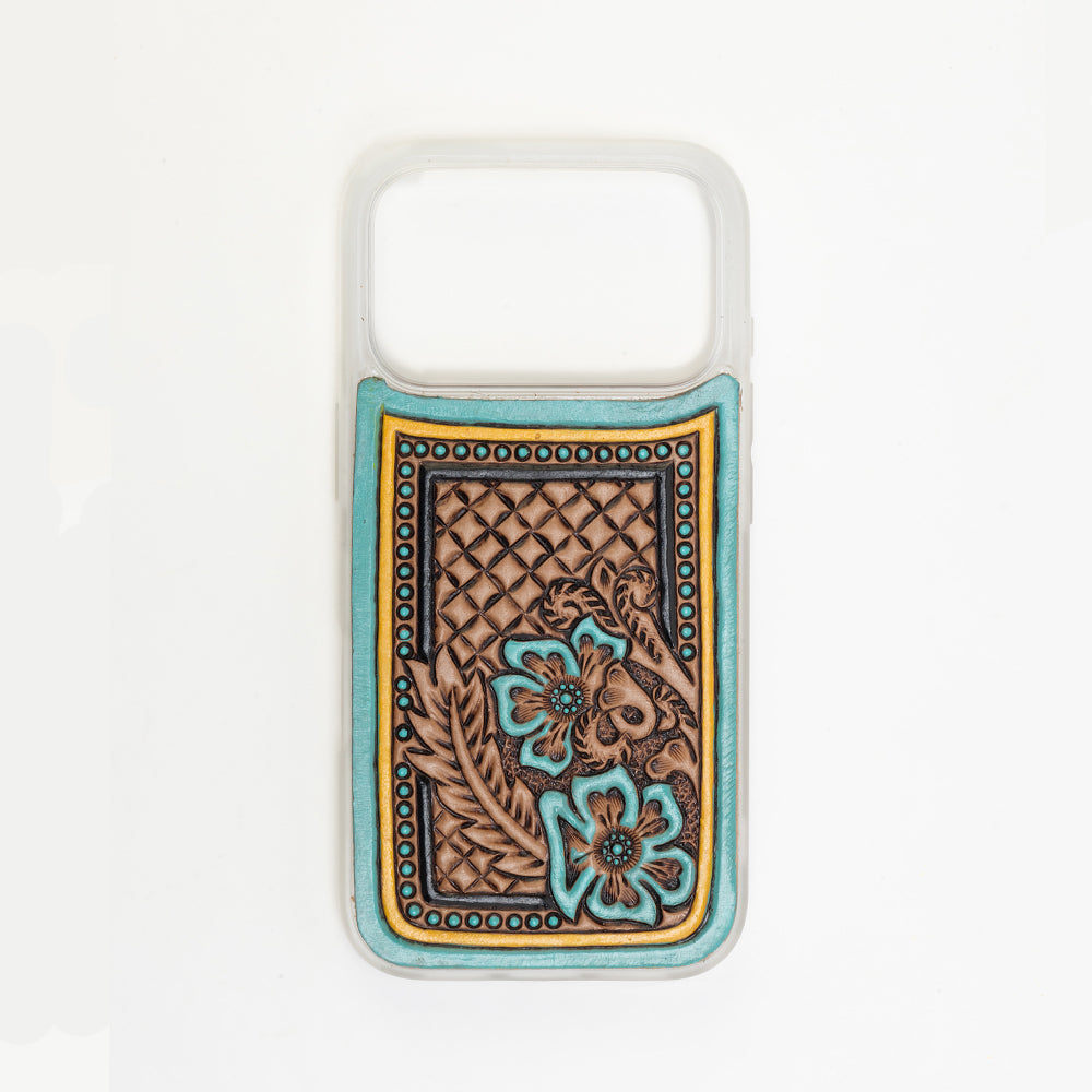 Myra Latticeforge Handtooled iPhone 17 Pro Mobile Case