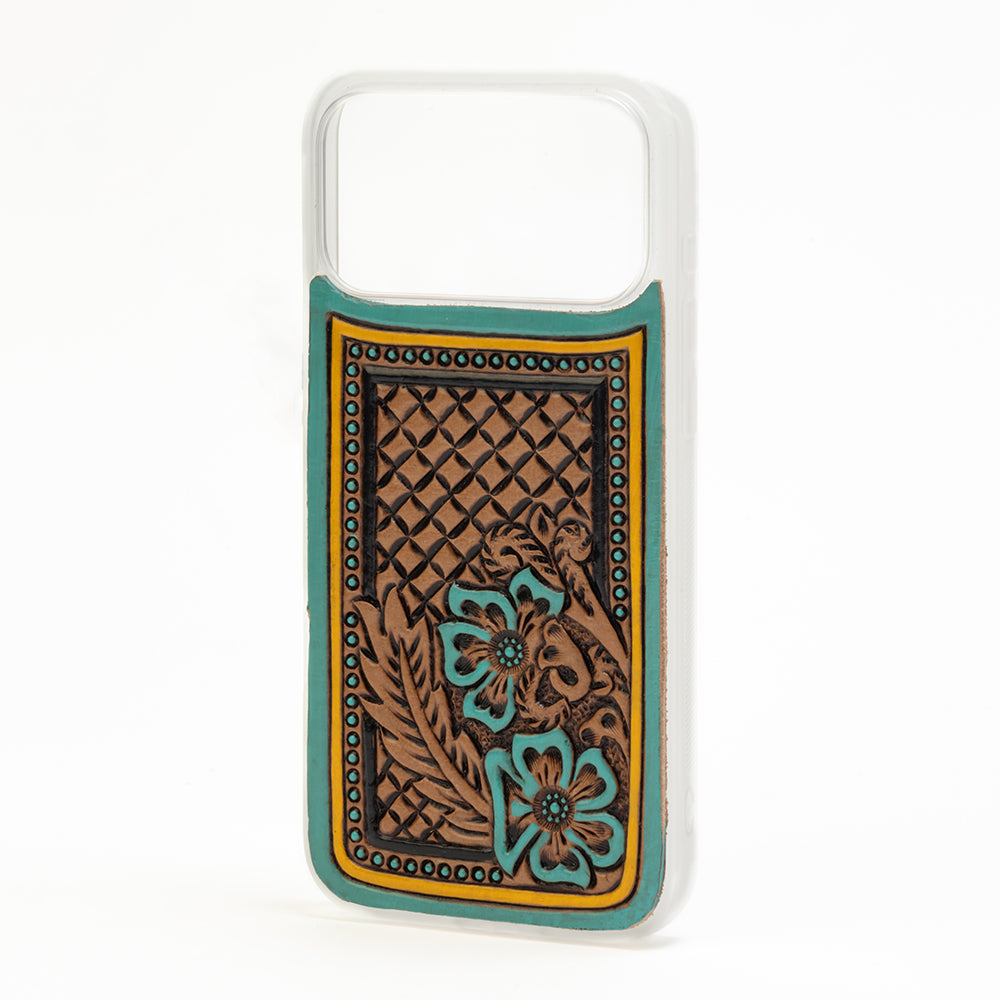 Myra Latticeforge Handtooled iPhone 17 Pro Max Mobile Case