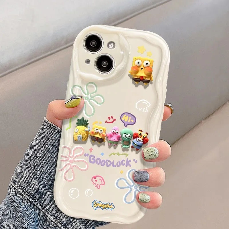SpongeBob Friends  Wave Soft Phone Case
