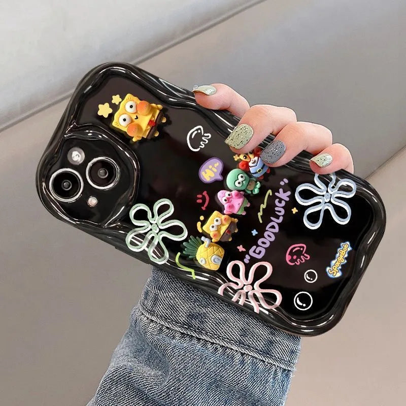 SpongeBob Friends  Wave Soft Phone Case