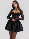 Lace Me Up - Mini Dress