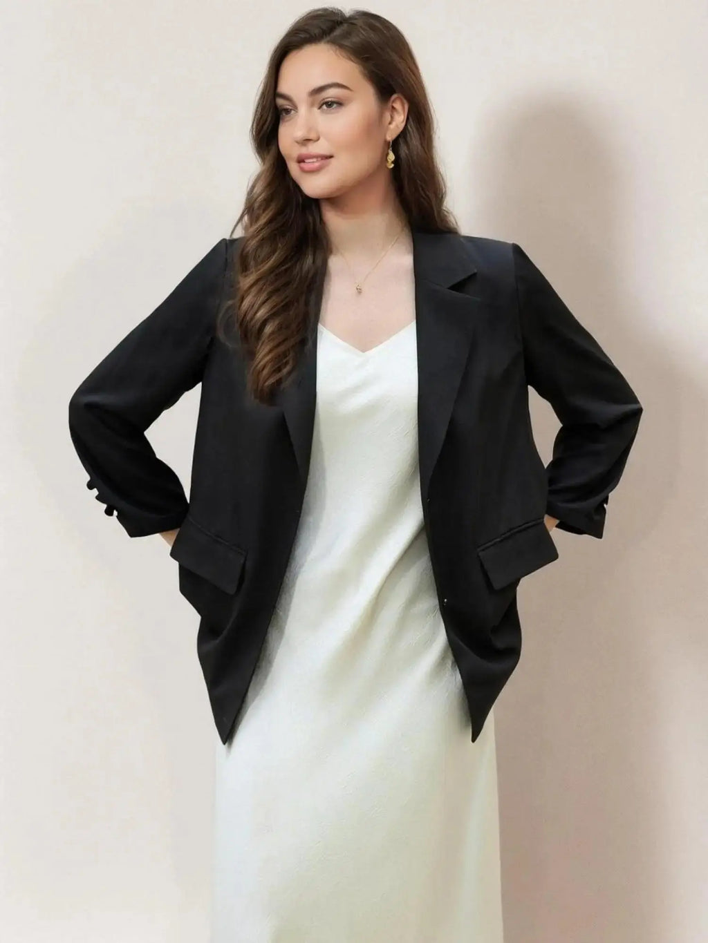 Cool Commuter Long Sleeve Blazer