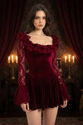 Velvet Kisses - Mini Dress