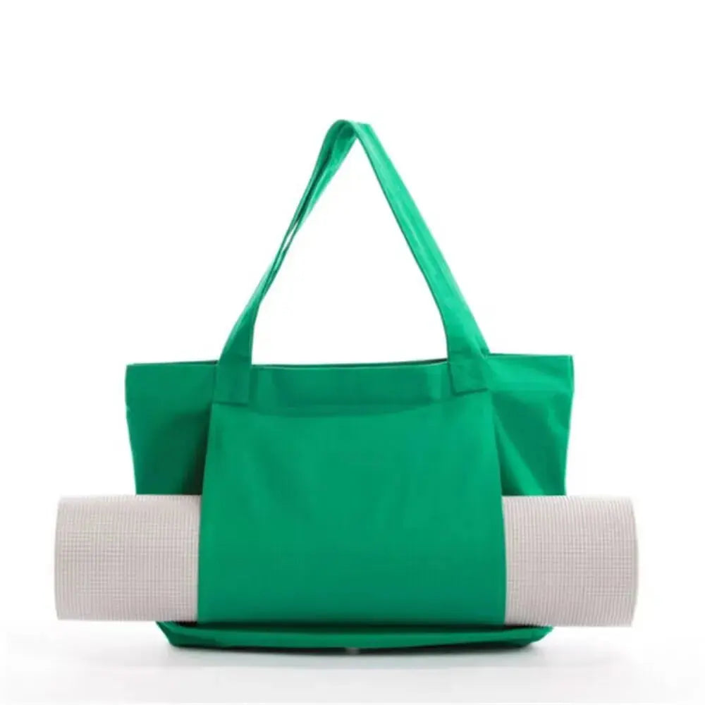 Canvas Yoga & Pilates Mat Bag with Shoulder Strap