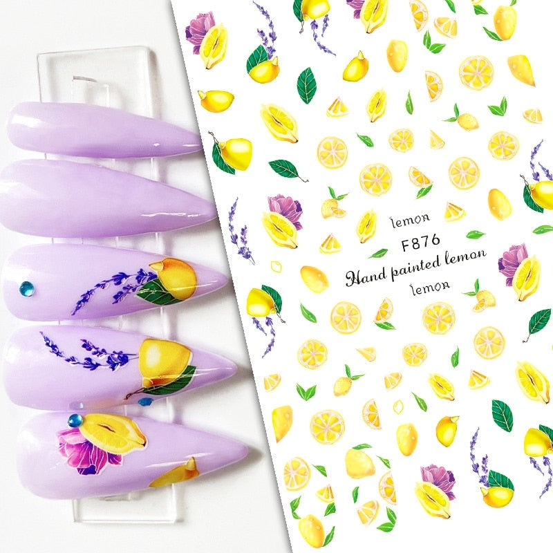 Nail Art Fruit Decals