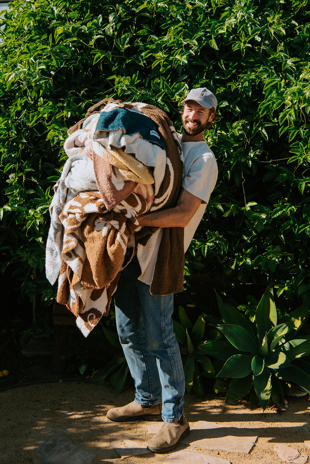 Flora Plush Throw - Sage