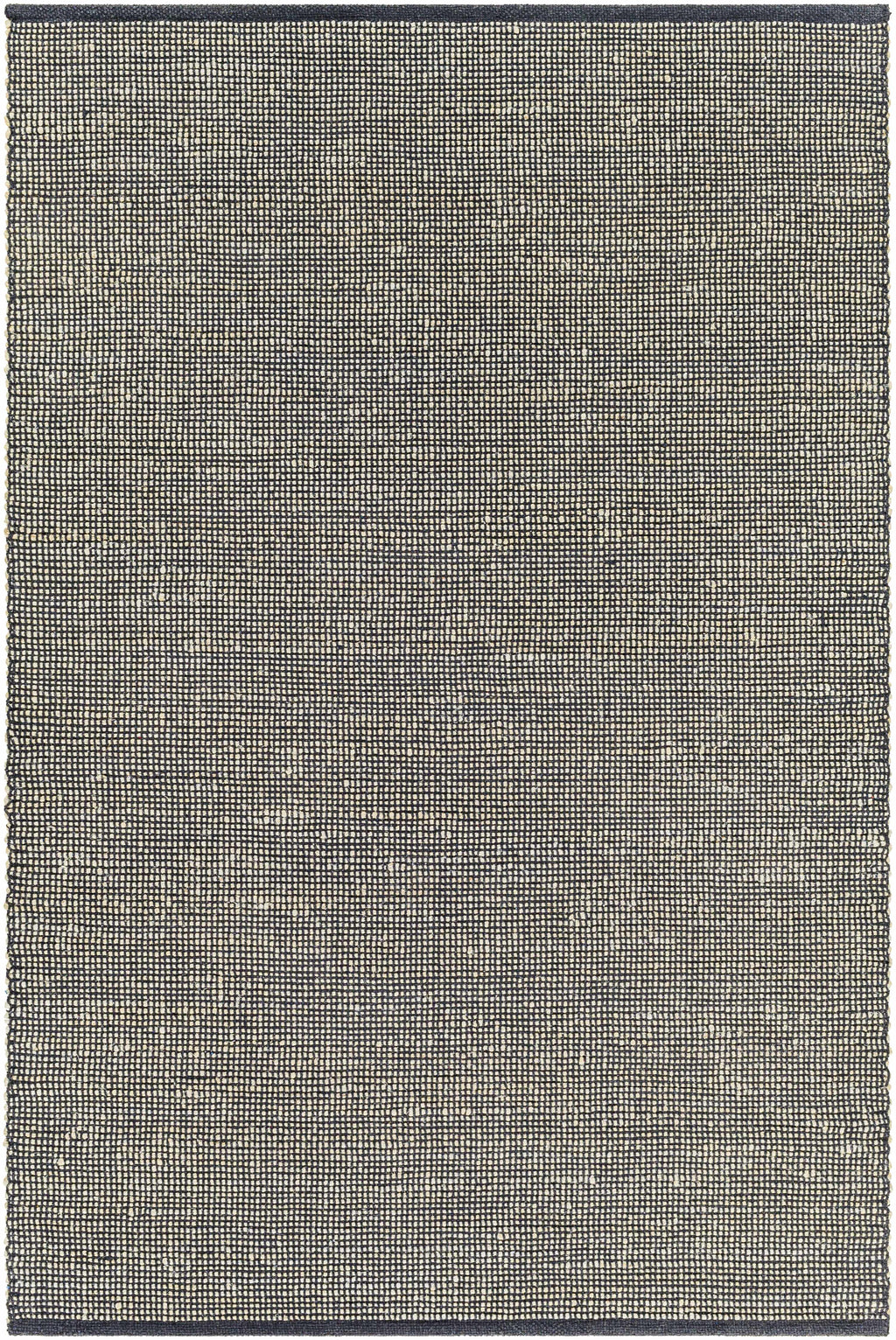 Byrne Black Jute Rug - Clearance