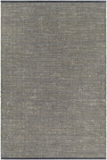 Byrne Black Jute Rug - Clearance