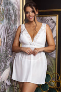 Deep V Mesh Babydoll