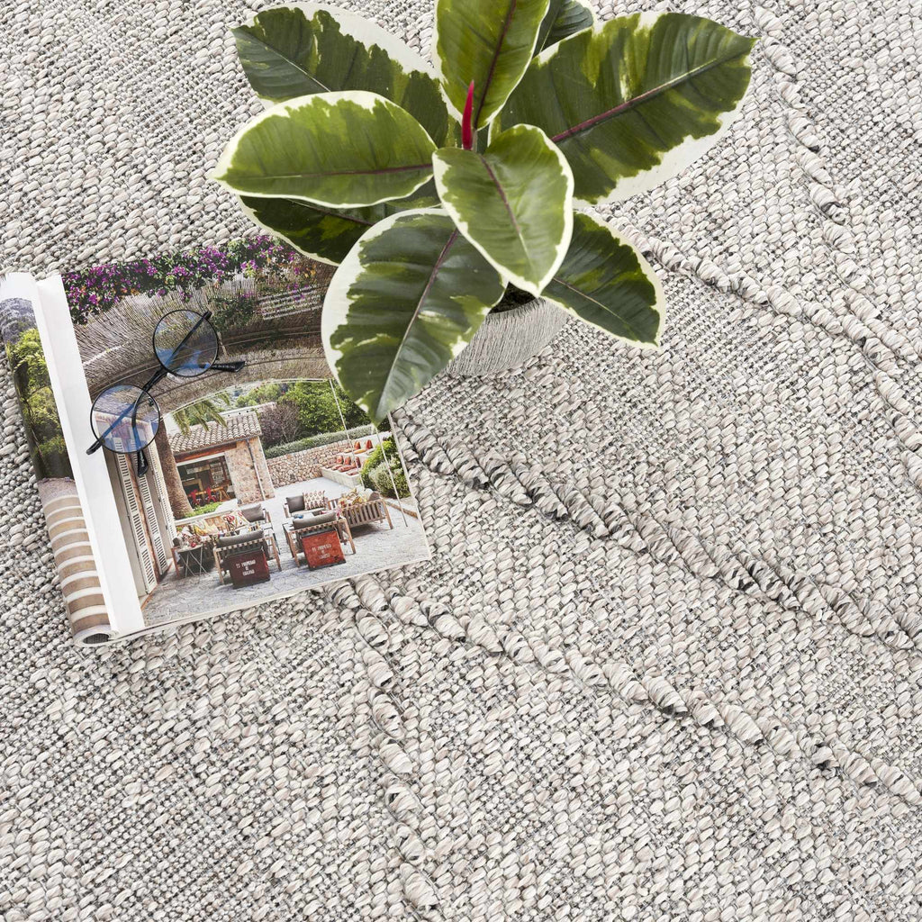 Baqer Bone & Taupe Area Rug
