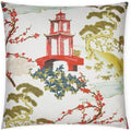 Sakura Coral Multi Color Throw Pillow Insert