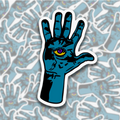 Forbidden Handshake Sticker