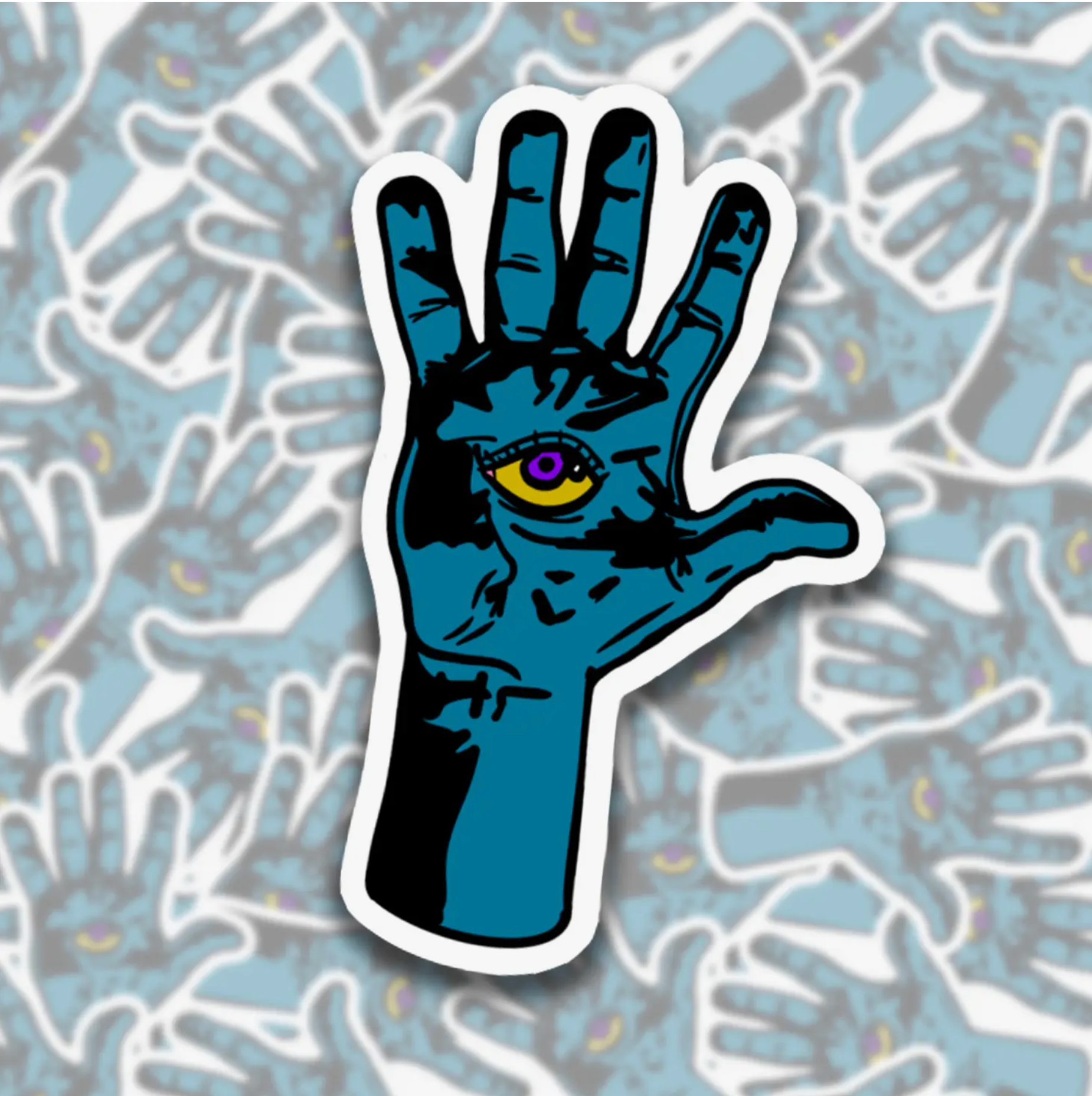 Forbidden Handshake Sticker