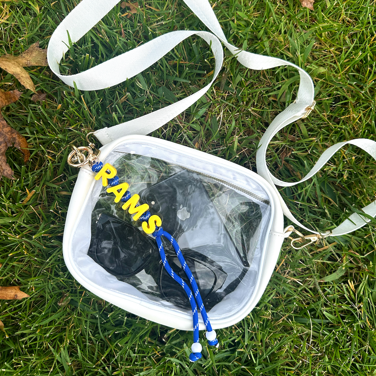 RAMS ♡ bag charm