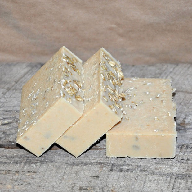 Goat Milk & Oatmeal Bar Soap, Unscented