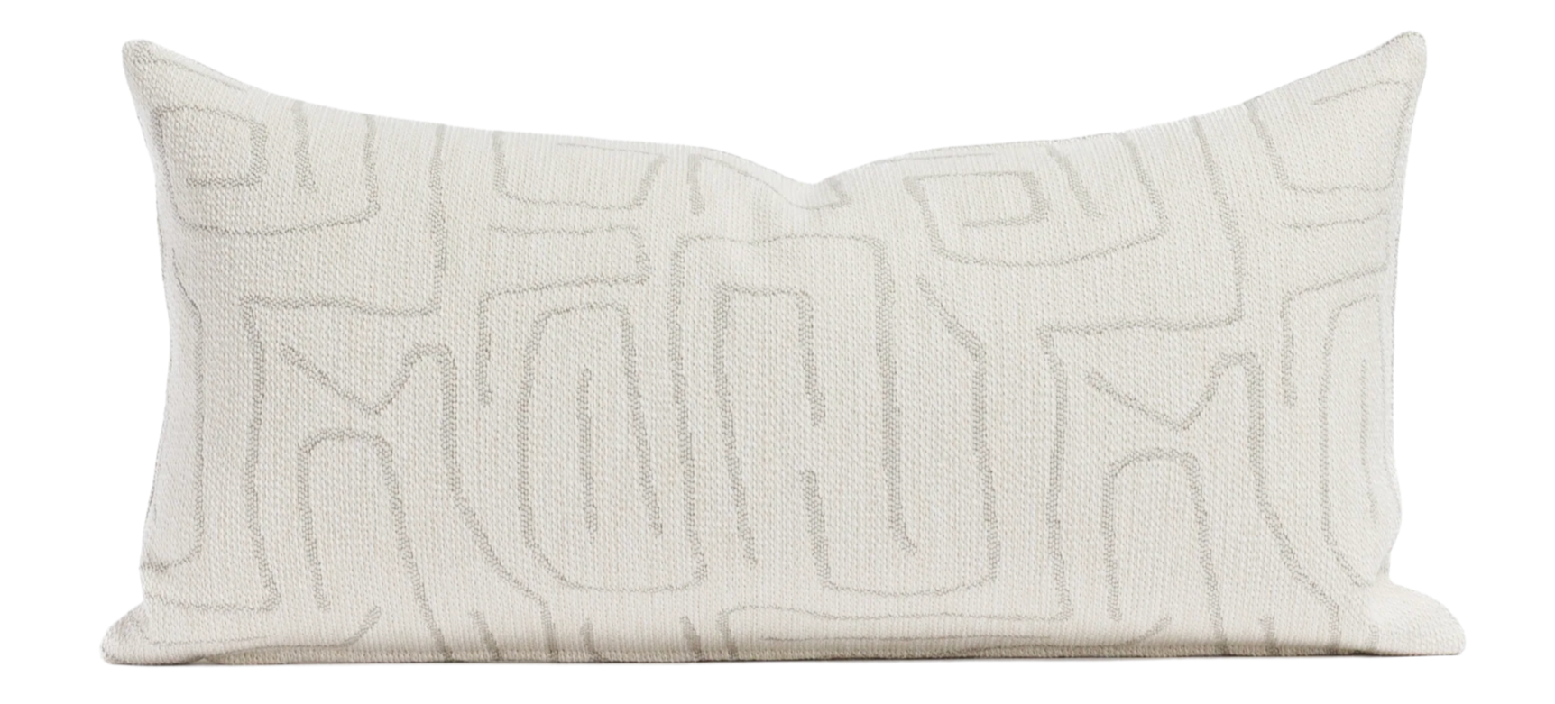 Abstract Pillow Cover in Natural