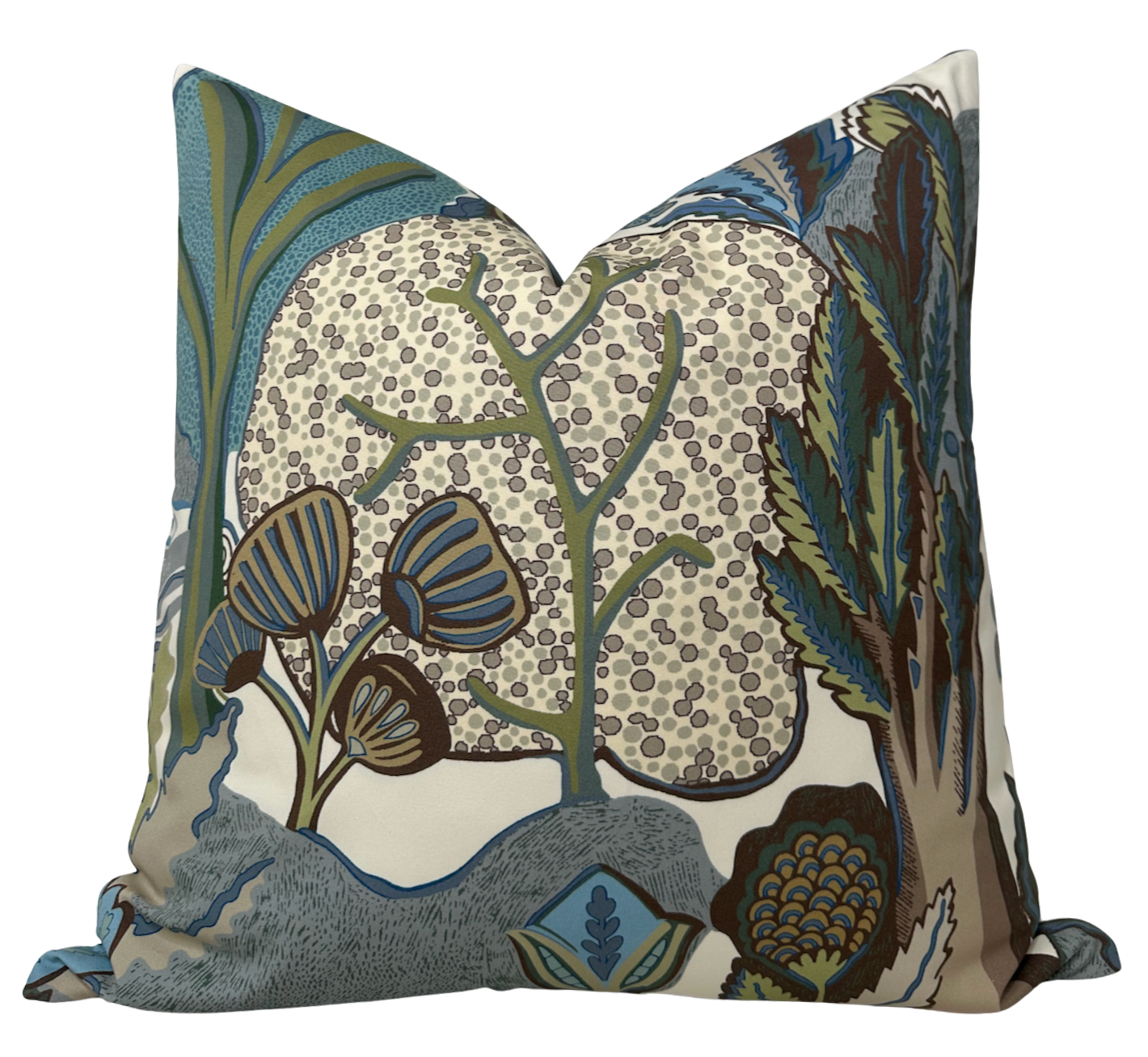 Ready to Ship, 22x22, Albero Pillow Covers in Sage and Beige