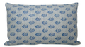 Rajmata Pillow Cover in Mist Indigo, Peter Dunham Textiles