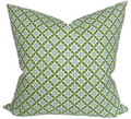 Serendipity Pillow Cover in Green, Schumacher Textiles