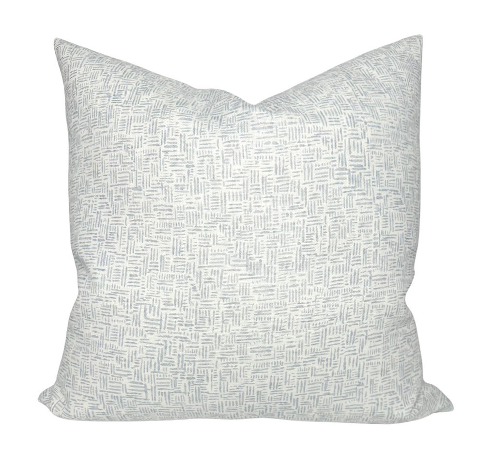 ETCH Pillow Cover in Dove Grey