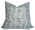 Folio Pillow Cover in Lake Blue, Susan Connor Textiles